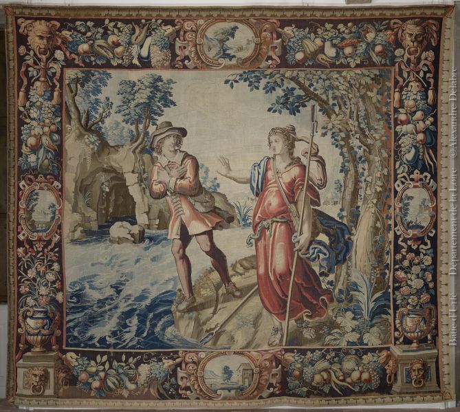 2008.0.2 tapisserie Céladon se jetant dans le Lignon (titre d'usage)  