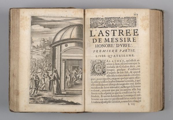 L'Astrée, volume 1 ; © ARCHIVES DEPARTEMENTALES DE LA LOIRE ; ©  ARCHIVES DEPARTEMENTALES DE LA L