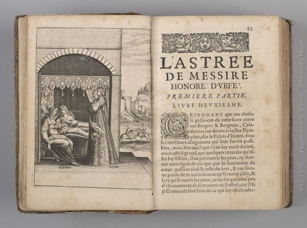L'Astrée, volume 1 ; © ARCHIVES DEPARTEMENTALES DE LA LOIRE ; ©  ARCHIVES DEPARTEMENTALES DE LA L