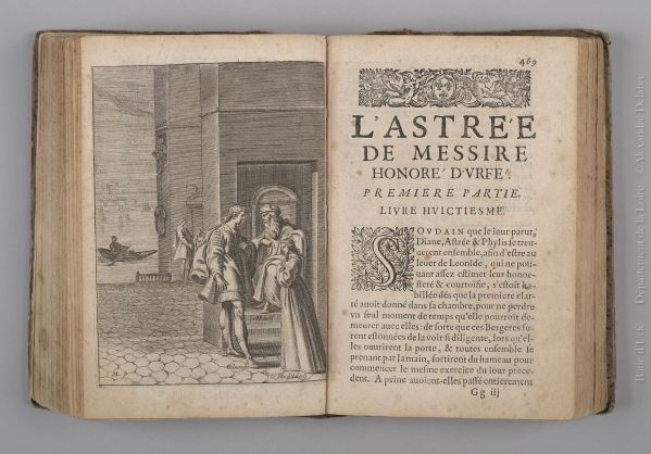 L'Astrée, volume 1 ; © ARCHIVES DEPARTEMENTALES DE LA LOIRE ; ©  ARCHIVES DEPARTEMENTALES DE LA L