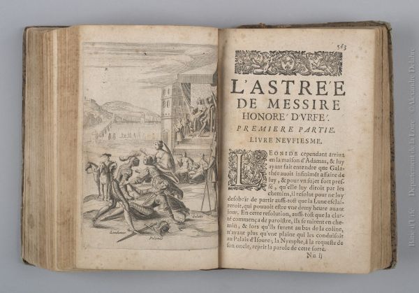 L'Astrée, volume 1 ; © ARCHIVES DEPARTEMENTALES DE LA LOIRE ; ©  ARCHIVES DEPARTEMENTALES DE LA L
