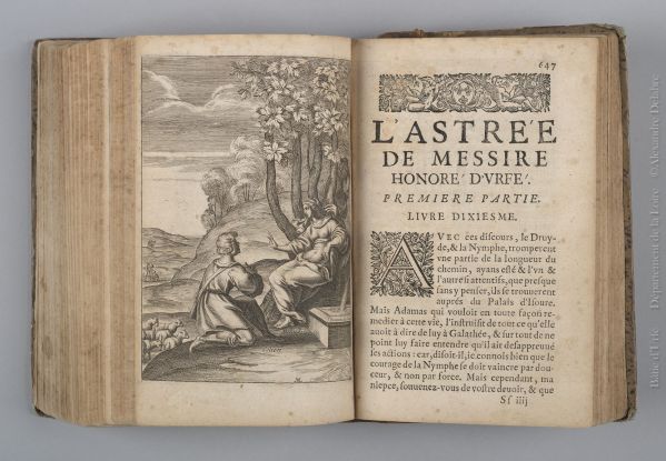 L'Astrée, volume 1 ; © ARCHIVES DEPARTEMENTALES DE LA LOIRE ; ©  ARCHIVES DEPARTEMENTALES DE LA L