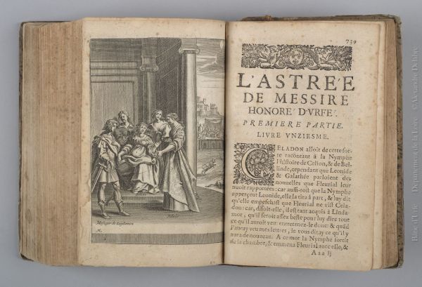 L'Astrée, volume 1 ; © ARCHIVES DEPARTEMENTALES DE LA LOIRE ; ©  ARCHIVES DEPARTEMENTALES DE LA L