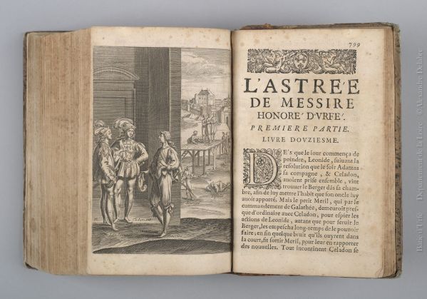 L'Astrée, volume 1 ; © ARCHIVES DEPARTEMENTALES DE LA LOIRE ; ©  ARCHIVES DEPARTEMENTALES DE LA L