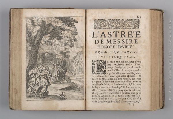 L'Astrée, volume 1 ; © ARCHIVES DEPARTEMENTALES DE LA LOIRE ; ©  ARCHIVES DEPARTEMENTALES DE LA L
