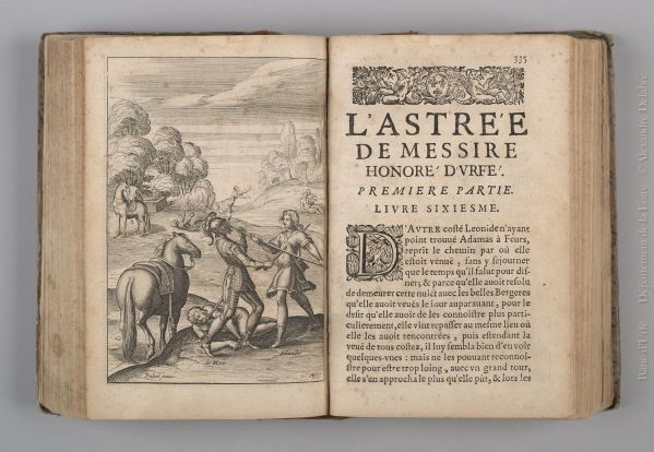 L'Astrée, volume 1 ; © ARCHIVES DEPARTEMENTALES DE LA LOIRE ; ©  ARCHIVES DEPARTEMENTALES DE LA L