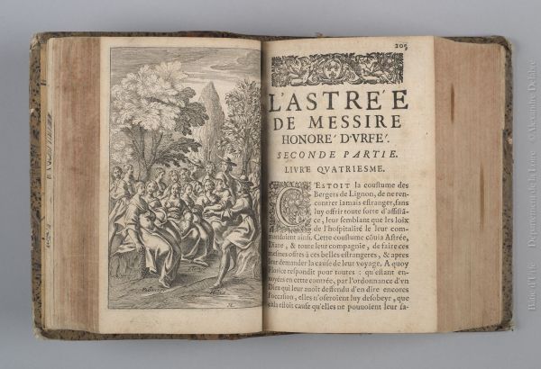L'Astrée, volume 2 ; © ARCHIVES DEPARTEMENTALES DE LA LOIRE ; ©  ARCHIVES DEPARTEMENTALES DE LA L