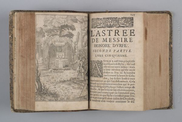 L'Astrée, volume 2 ; © ARCHIVES DEPARTEMENTALES DE LA LOIRE ; ©  ARCHIVES DEPARTEMENTALES DE LA L