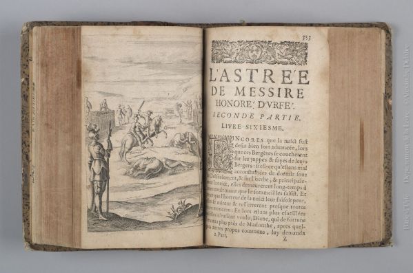 L'Astrée, volume 2 ; © ARCHIVES DEPARTEMENTALES DE LA LOIRE ; ©  ARCHIVES DEPARTEMENTALES DE LA L