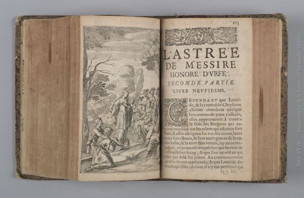 L'Astrée, volume 2 ; © ARCHIVES DEPARTEMENTALES DE LA LOIRE ; ©  ARCHIVES DEPARTEMENTALES DE LA L