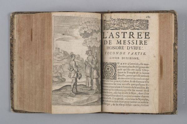 L'Astrée, volume 2 ; © ARCHIVES DEPARTEMENTALES DE LA LOIRE ; ©  ARCHIVES DEPARTEMENTALES DE LA L