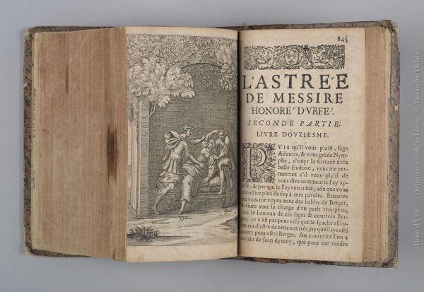 L'Astrée, volume 2 ; © ARCHIVES DEPARTEMENTALES DE LA LOIRE ; ©  ARCHIVES DEPARTEMENTALES DE LA L
