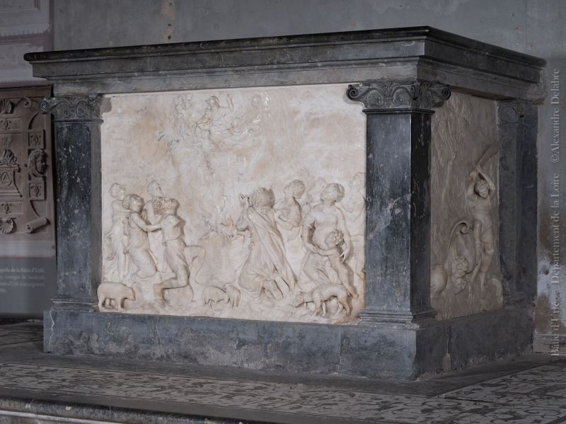Autel de la chapelle de la Bâtie d'Urfé ; © ARCHIVES DEPARTEMENTALES DE LA LOIRE ; ©  Musée Château de la Bâtie d'Urfé