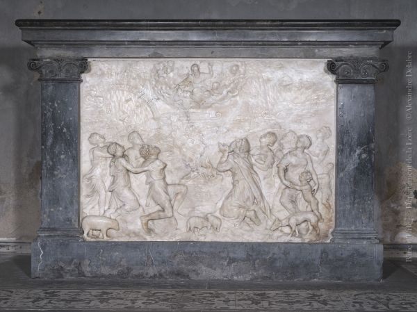 Autel de la chapelle de la Bâtie d'Urfé ; © ARCHIVES DEPARTEMENTALES DE LA LOIRE ; ©  ARCHIVES DEPARTEMENTALES DE LA L ; ©  Musée Château de la Bâtie d'Urfé