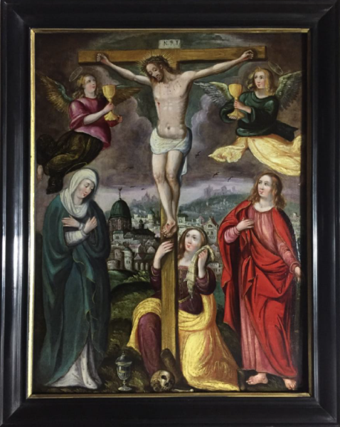 D.2008.0.086 peinture Crucifixion  