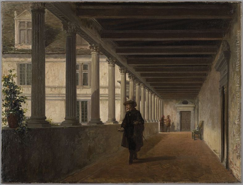 La galerie de la Bâtie d'Urfé ; © ARCHIVES DEPARTEMENTALES DE LA LOIRE ; ©  Alexandre DELABRE ; ©  Musée Château de la Bâtie d'Urfé