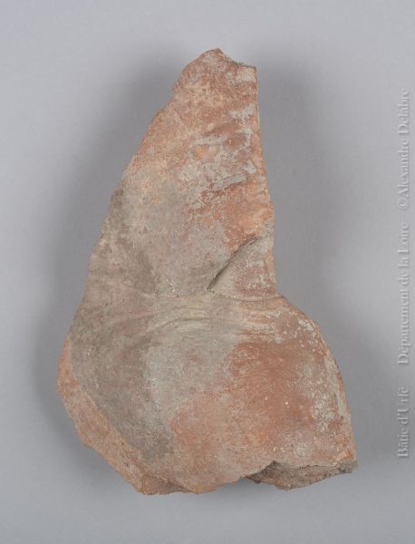 Fragment d'œil d'un mascaron ; © ARCHIVES DEPARTEMENTALES DE LA LOIRE ; ©  Alexandre DELABRE ; ©  Musée Château de la Bâtie d'Urfé