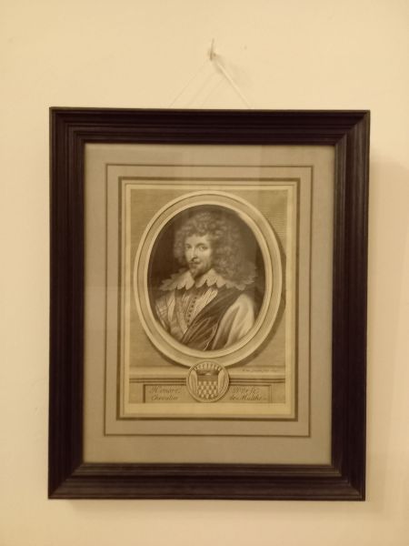 D.2008.0.042 gravure Portrait d'Honoré d'Urfé  