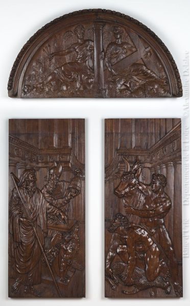 Porte complète de la chapelle ; © ARCHIVES DEPARTEMENTALES DE LA LOIRE ; ©  ARCHIVES DEPARTEMENTALES DE LA L